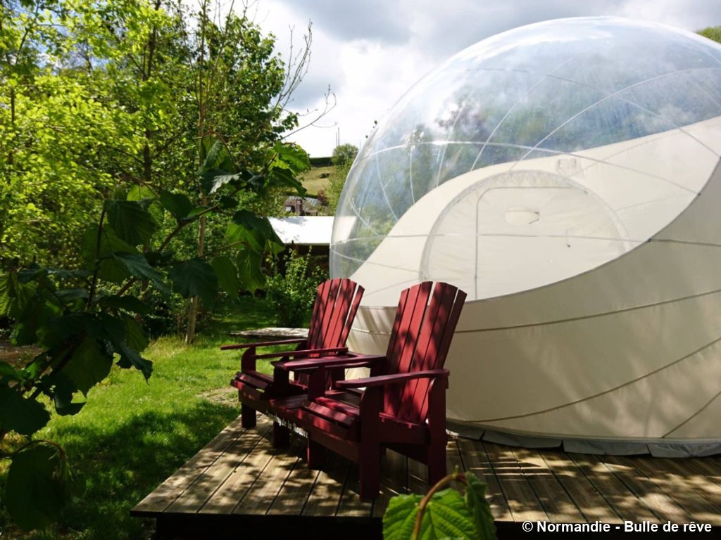 Séjour insolite dans une bulle