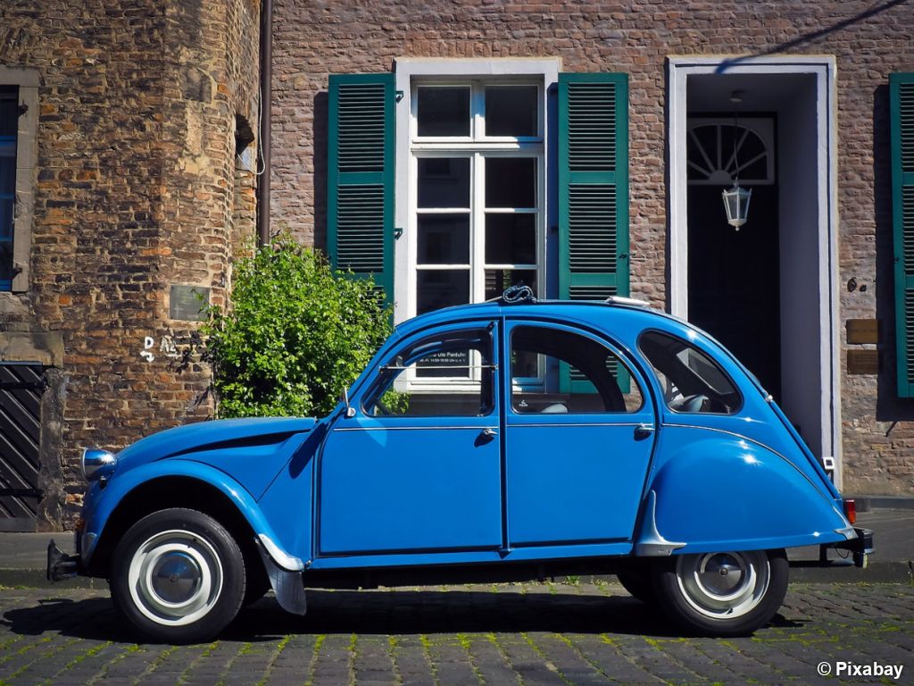 Découverte des paysages normands en 2CV