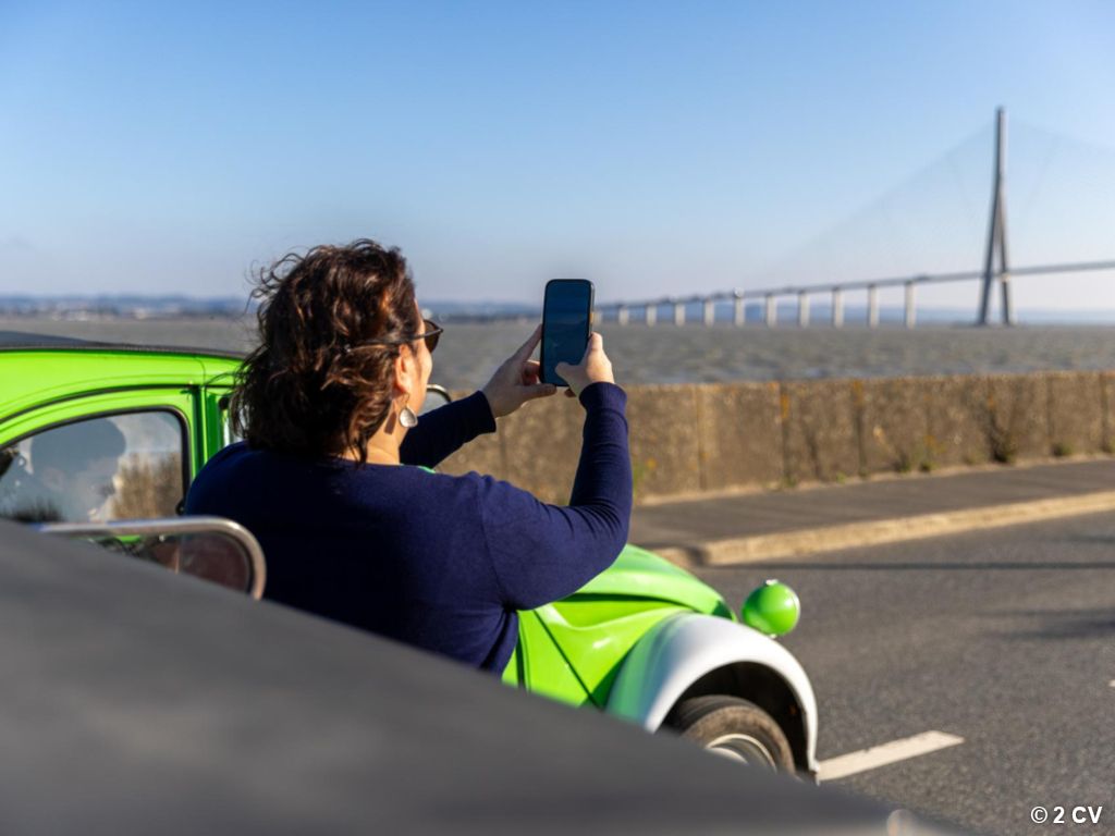 Découverte des paysages normands en 2CV